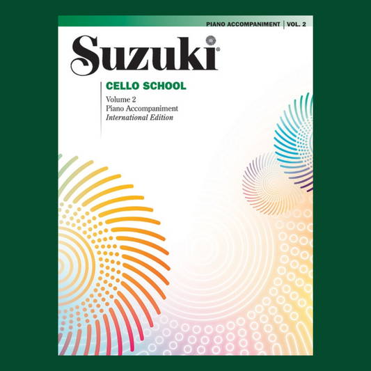 Suzuki Cello School - Volume 2 Piano Accompaniment Book