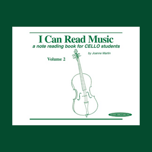 I Can Read Music - Volume 2 Cello Book