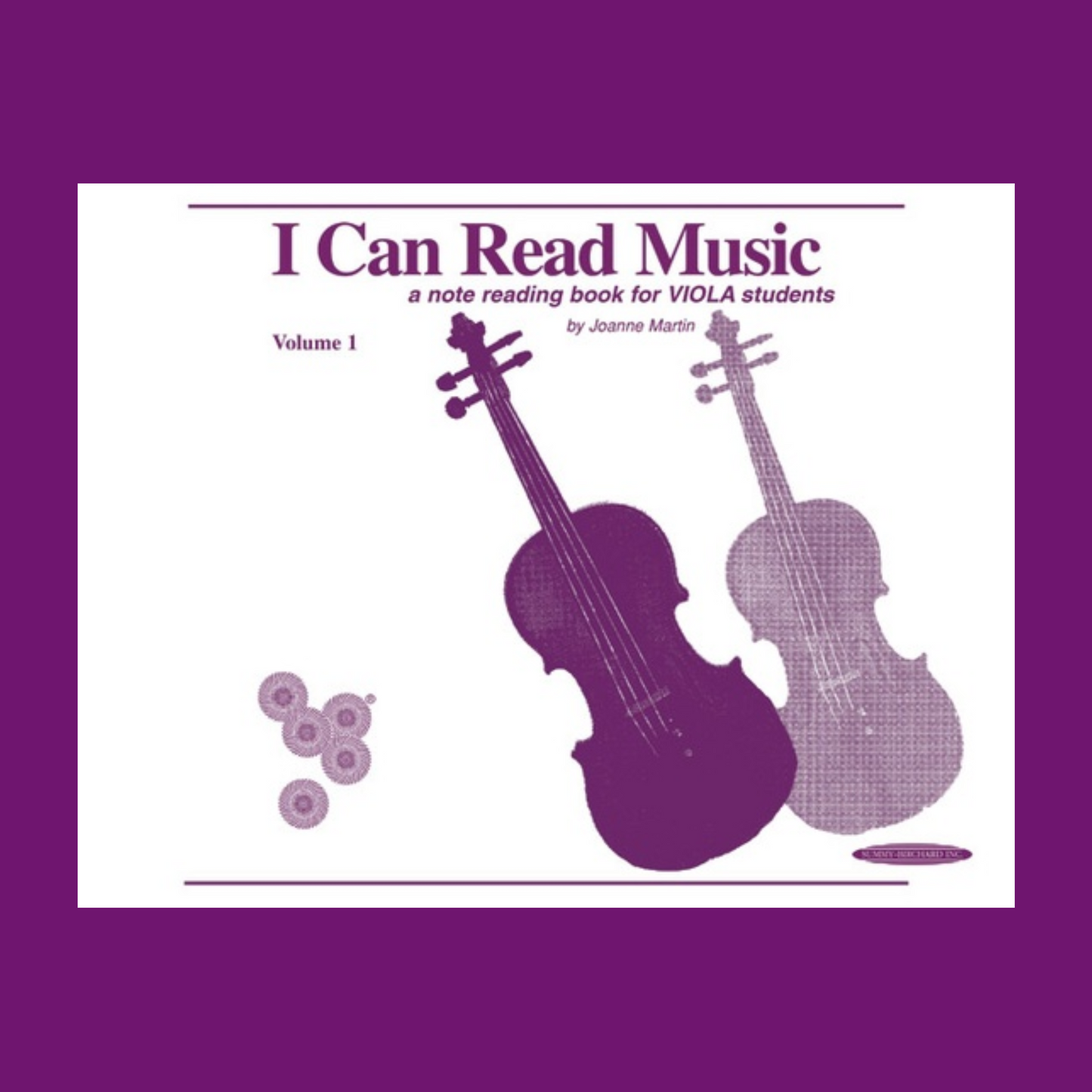 I Can Read Music - Volume 1 Viola Book