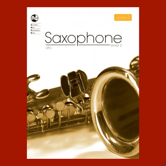 AMEB Saxophone Alto/Baritone (Eb) Series 2 - Grade 3 Book