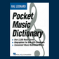 Hal Leonard - Pocket Music Dictionary Book