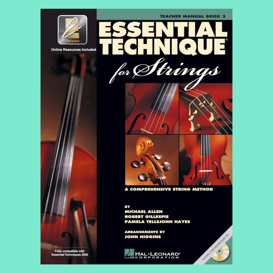 Essential Technique For Strings - Teacher's Manual Book 3 (EEi Media)