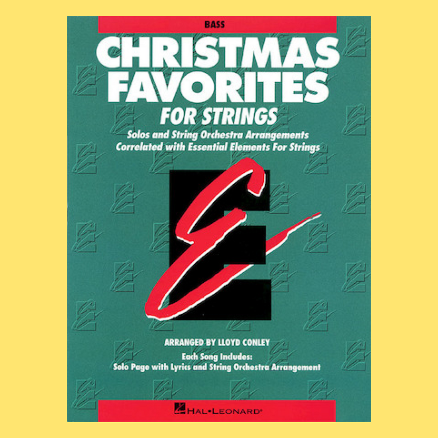 Essential Elements: Christmas Favorites For Strings - Double Bass Book