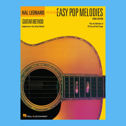 Hal Leonard Guitar Method - More Easy Pop Melodies Book (3rd Edition)