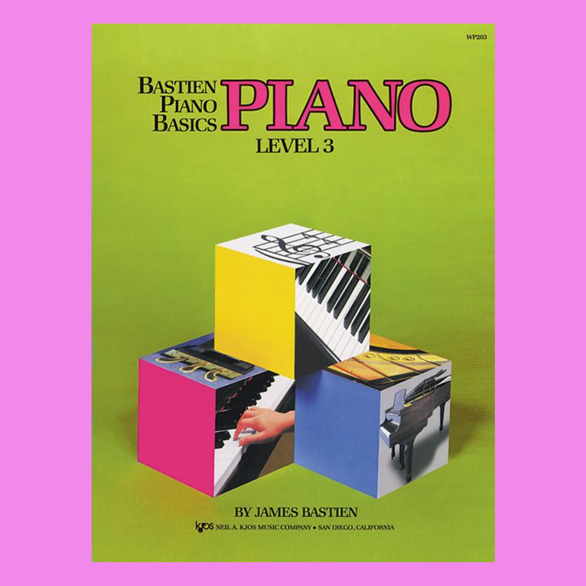 Bastien Piano Basics - Level 3 Book