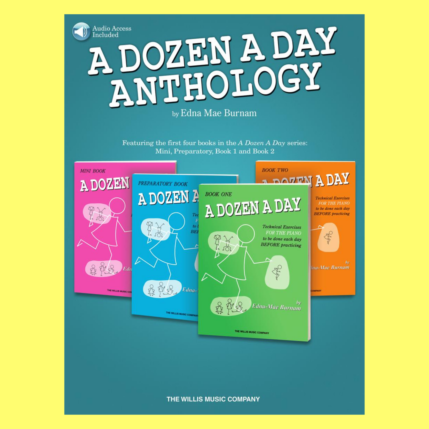 A Dozen A Day For Piano Anthology Set - 4 Books/Ola