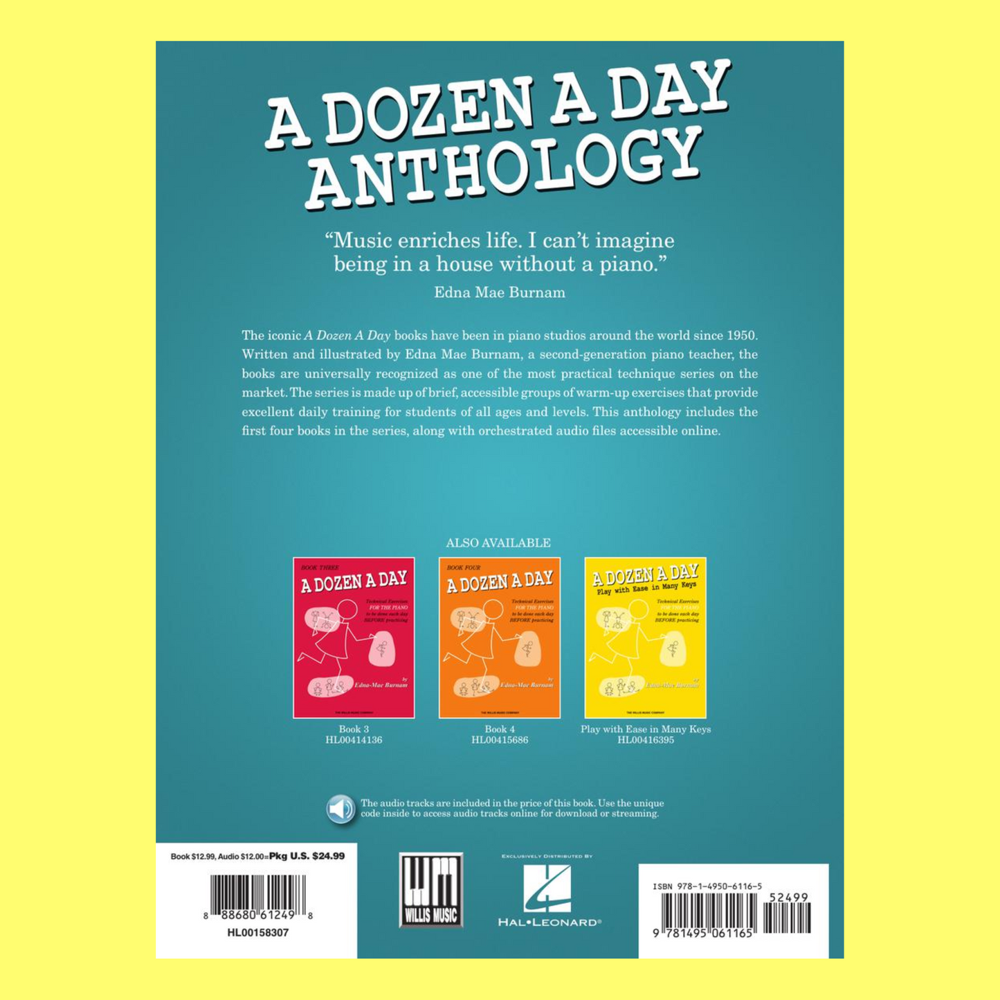 A Dozen A Day For Piano Anthology Set - 4 Books/Ola