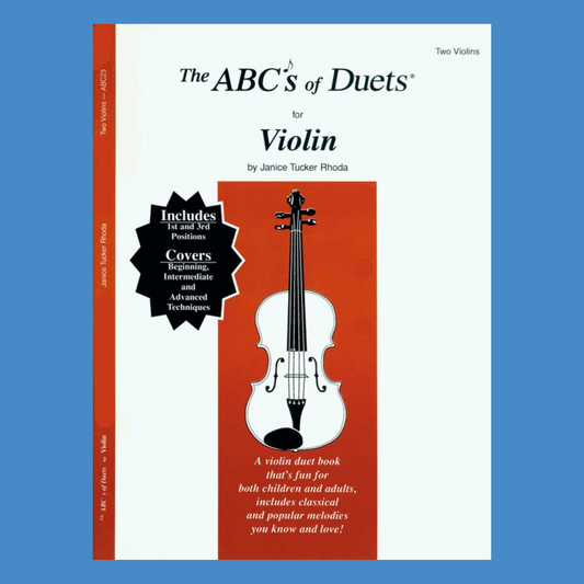 The ABC's Of Violin: Duets For Violin Book