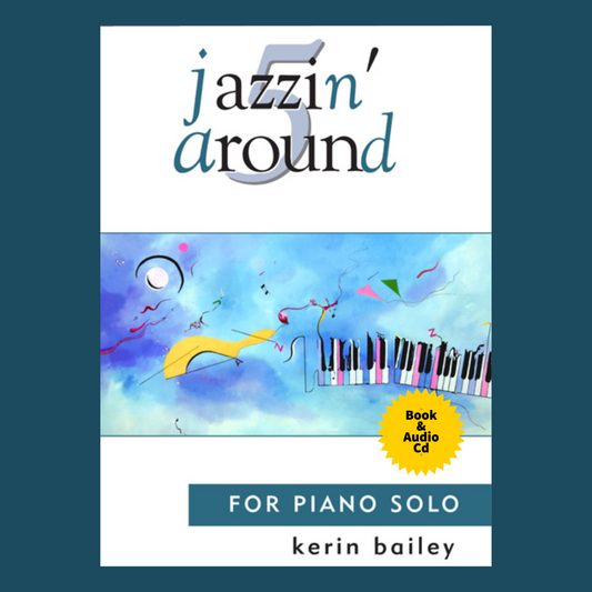 Jazzin' Around For Piano Book 5 with Cd