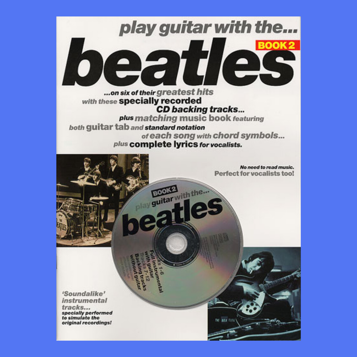 Play Guitar With The Beatles Tab - Book 2 (Book/Cd)