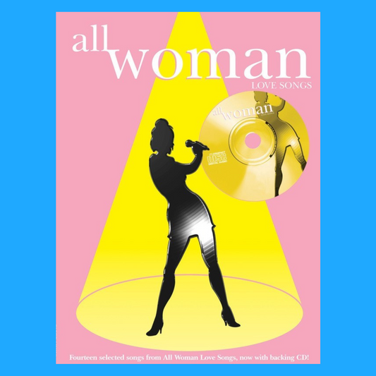 All Woman Love Songs PVG Songbook/Cd