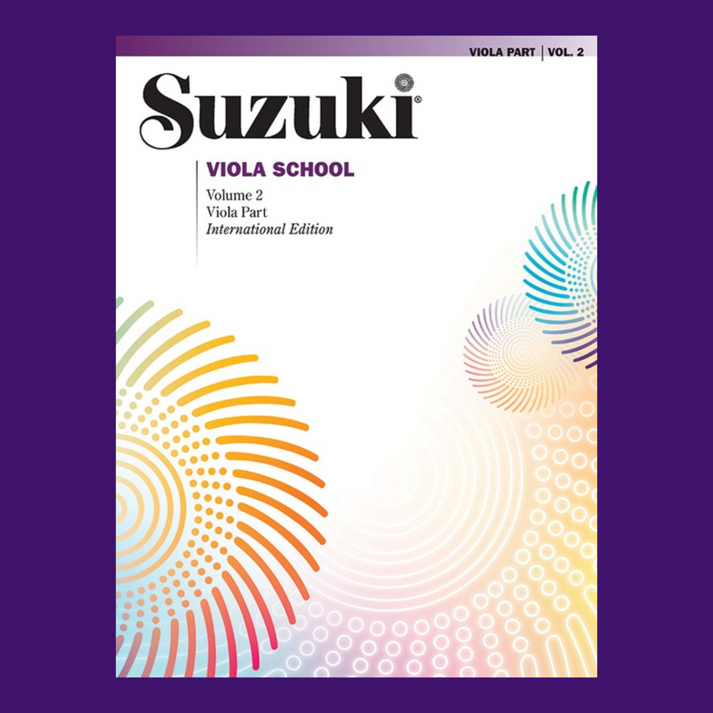 Suzuki Viola School: Viola Part Volume 2 Book