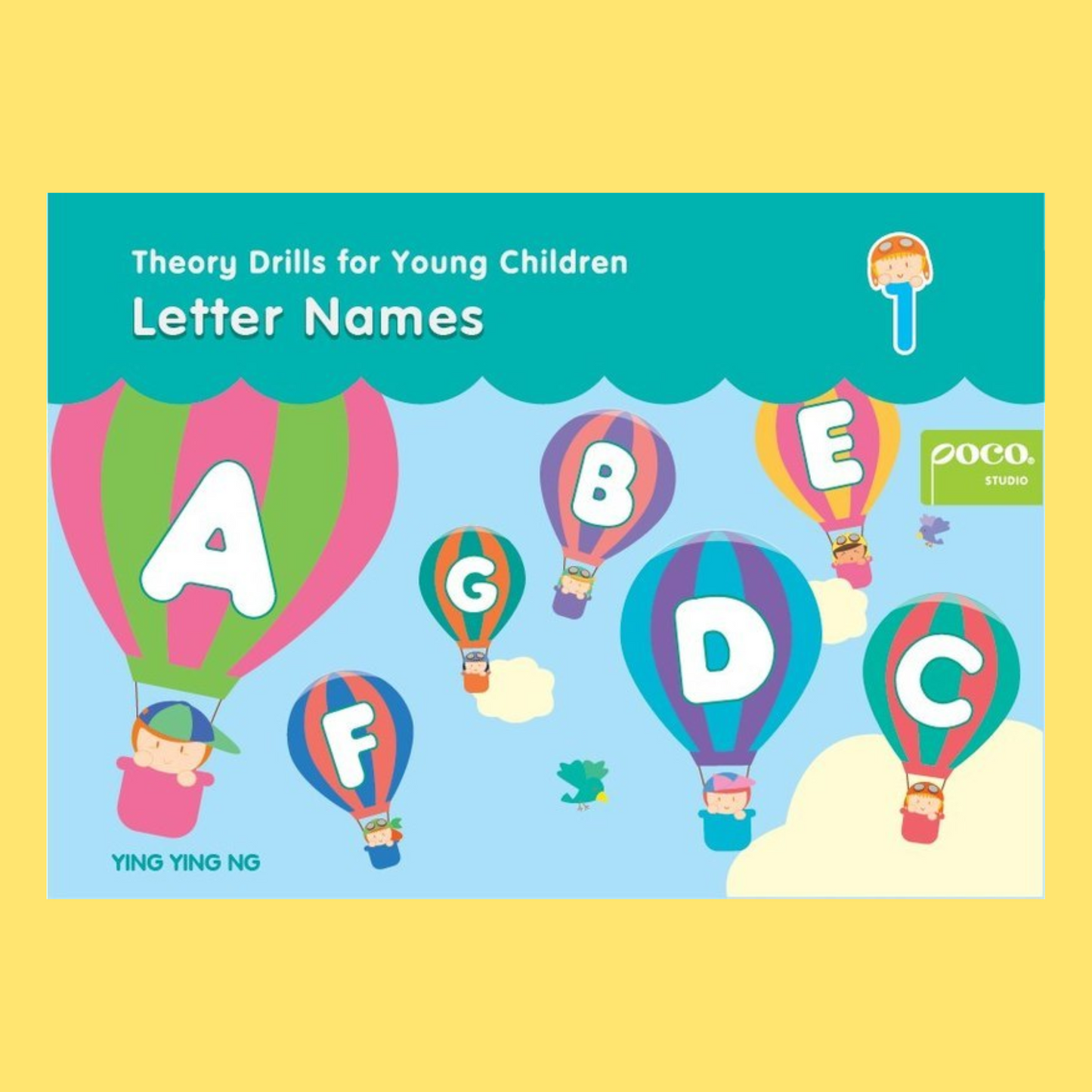 Theory Drills For Young Children - Letter Names Book