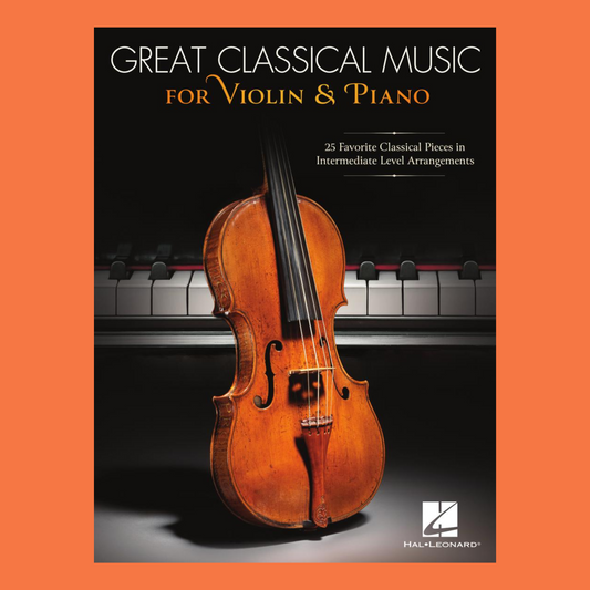 Great Classical Music for Violin and Piano Book