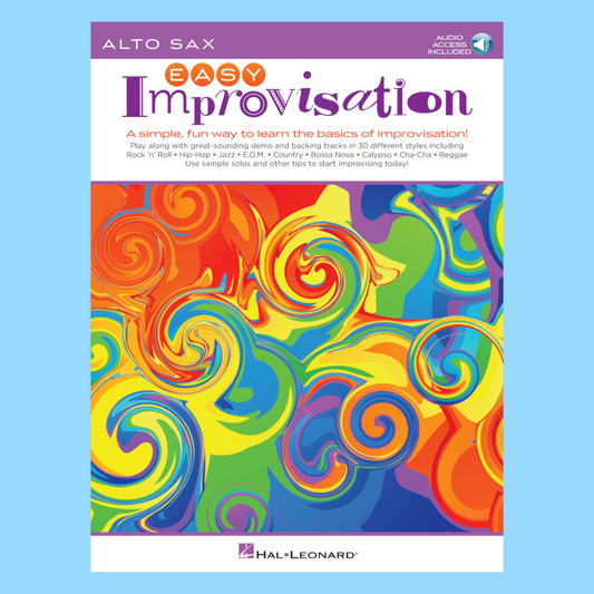 Easy Improvisation For Alto Saxophone Book/Ola