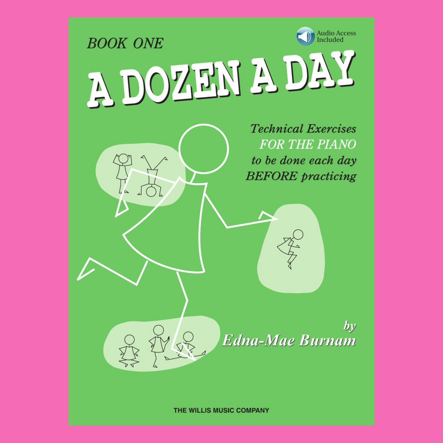 A Dozen A Day For Piano Book 1 (Book/Ola)