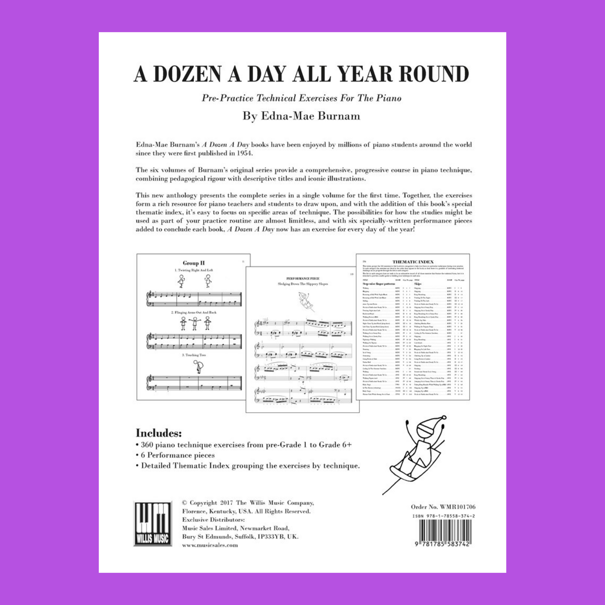 A Dozen A Day For Piano - All Year Round Book