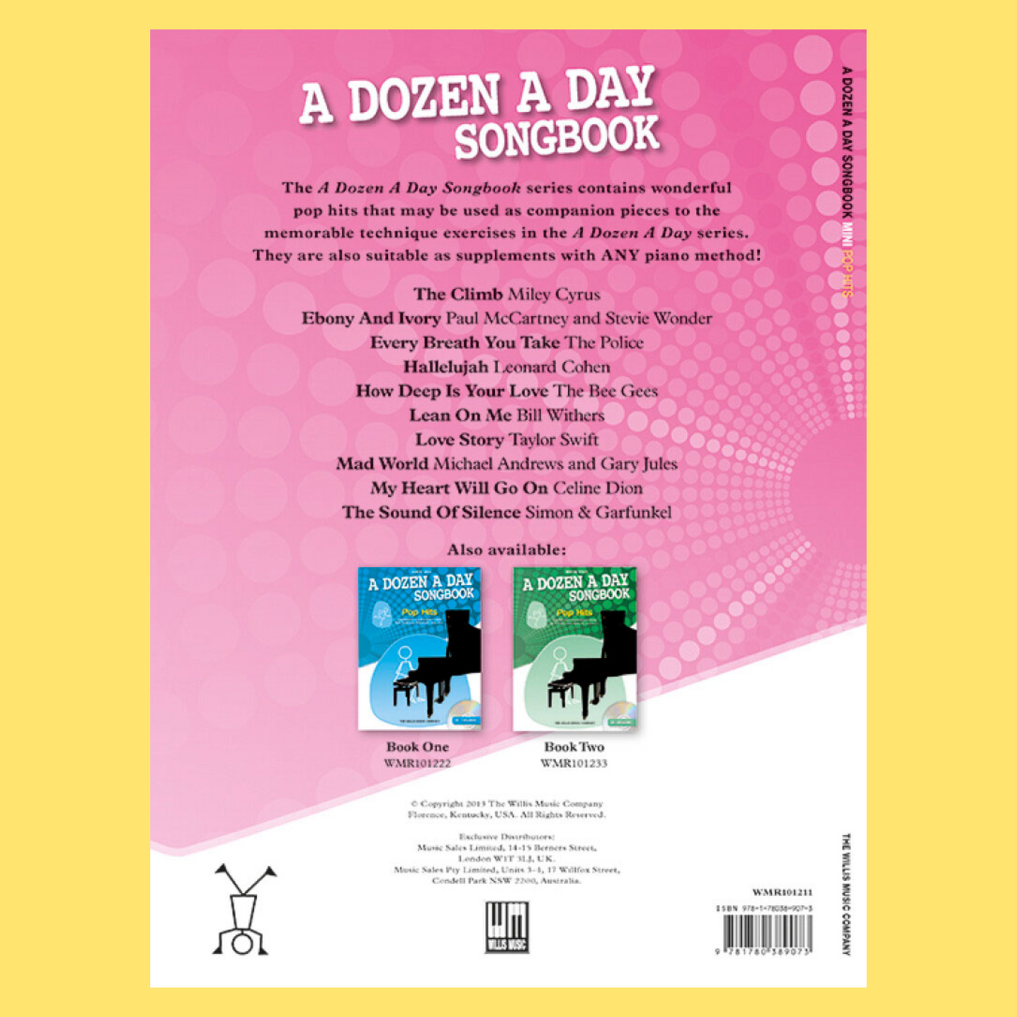 A Dozen A Day Songbook - Pop Hits Mini Book 1 (Book/Cd)