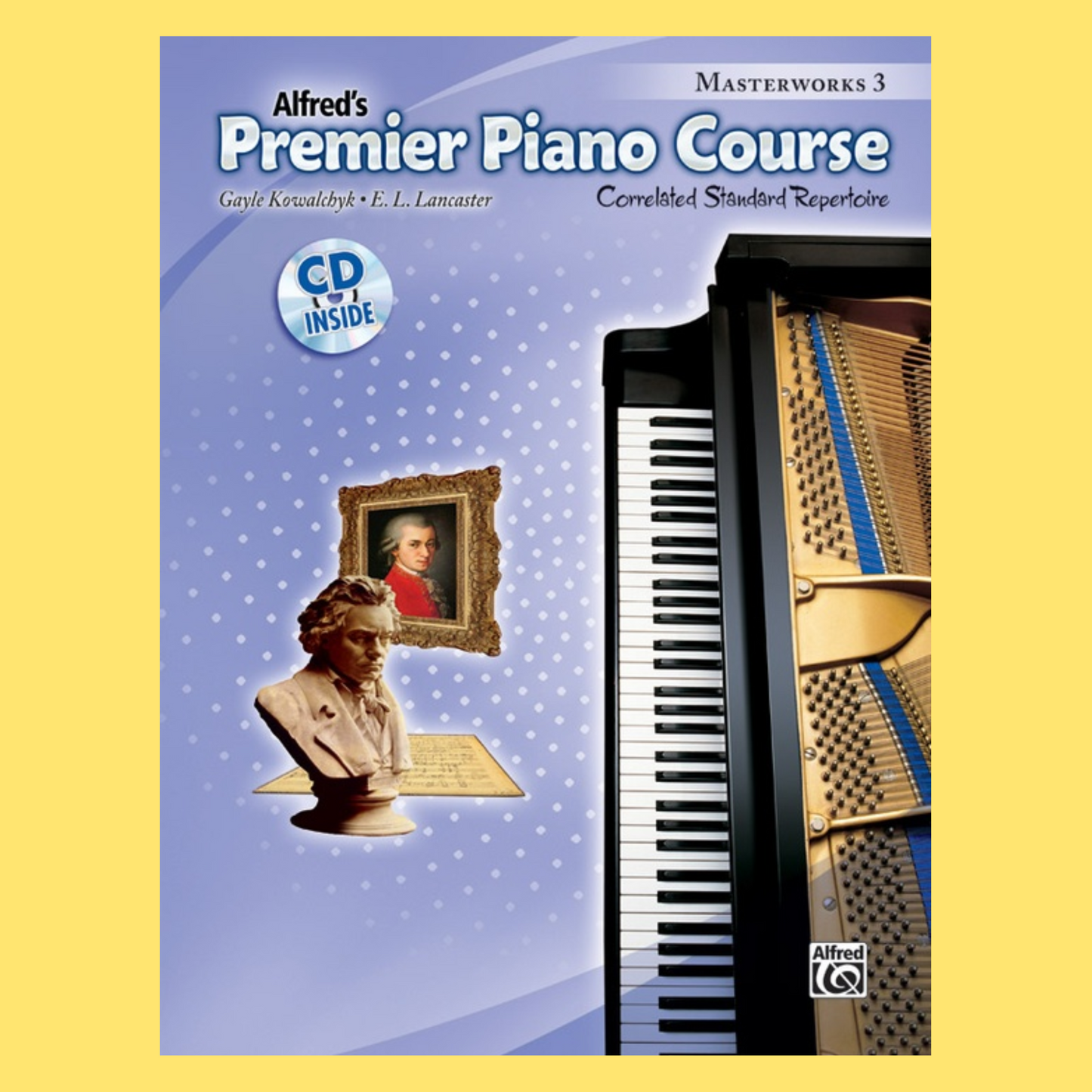 Alfred's Premier Piano Course - Masterworks Book 3 (Book/Cd)