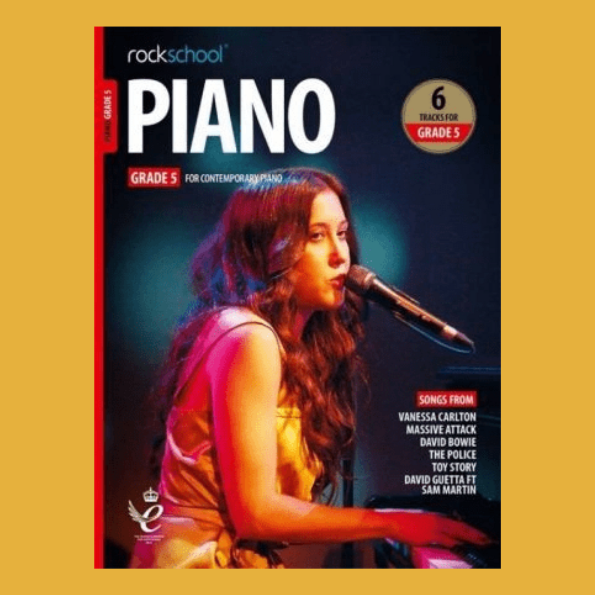 Rockschool Piano - Grade 5 Book/Ola (2019+)