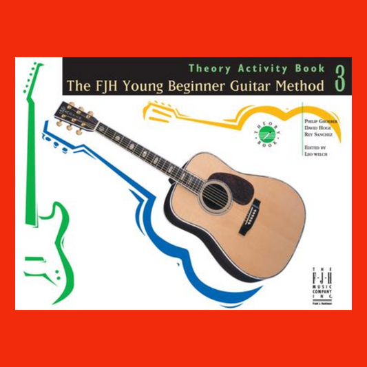 The FJH Young Beginner Guitar Method - Theory Activity Book 3