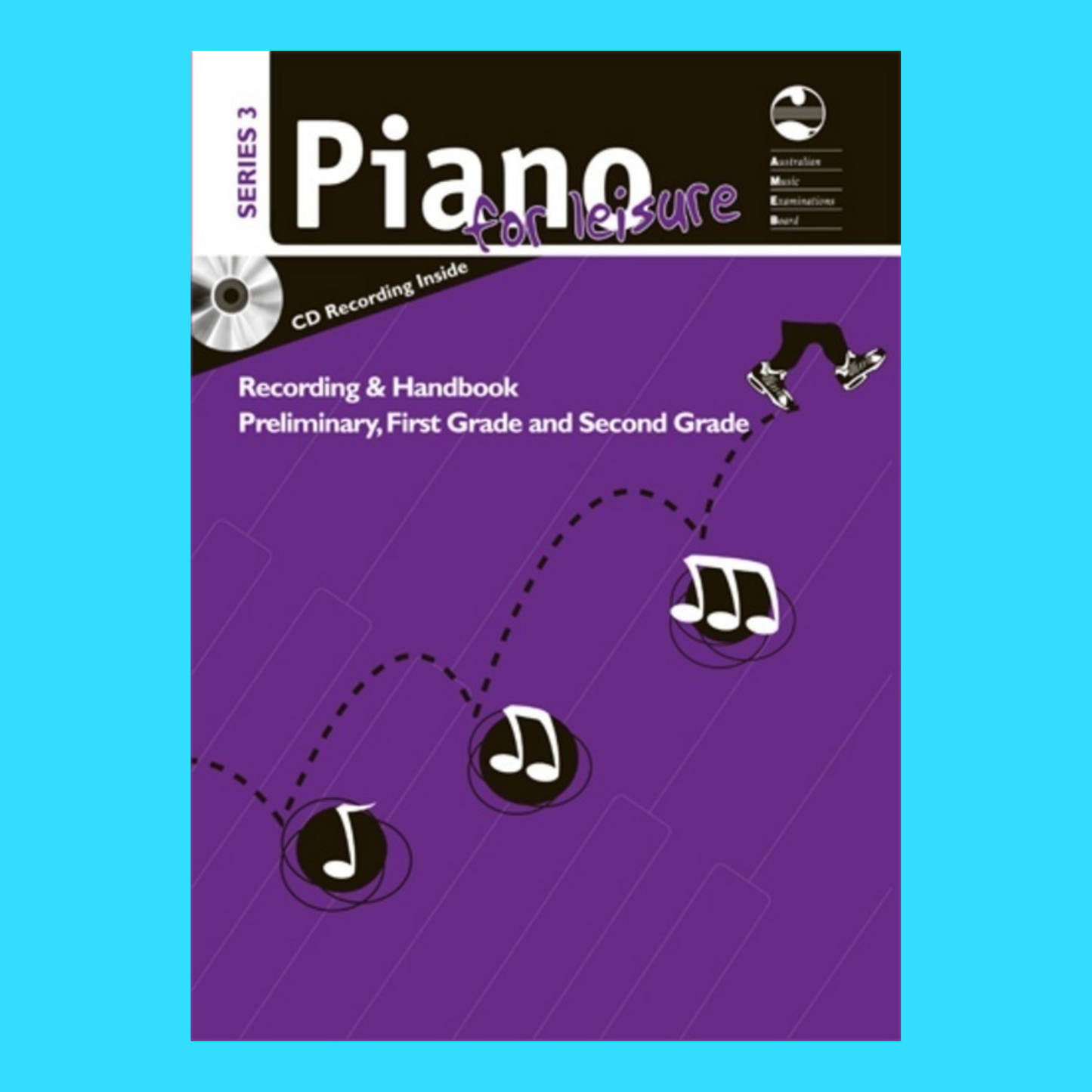 AMEB Piano For Leisure Series 3 - Recording Cd & Handbook Preliminary To Grade 2