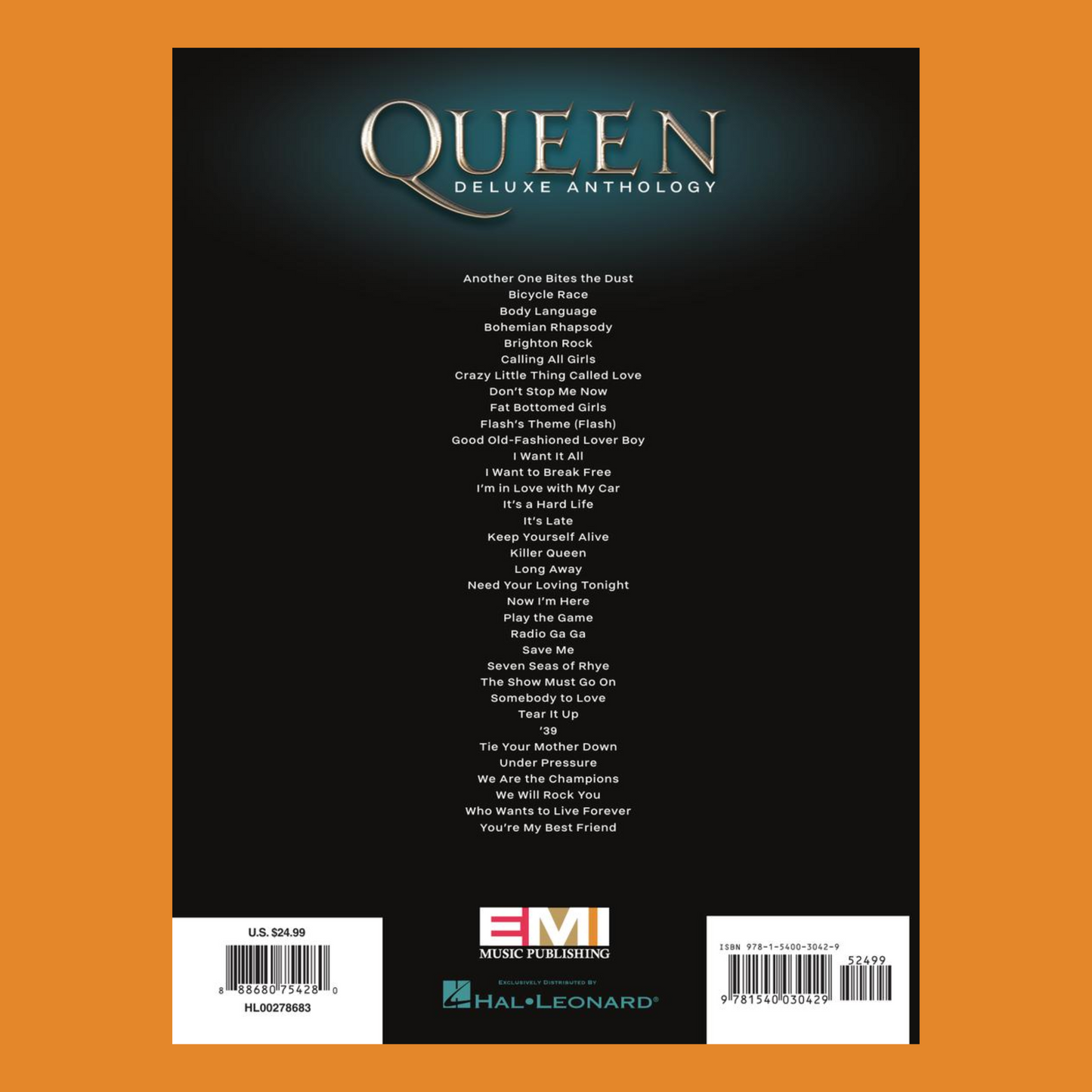 Queen Deluxe Anthology PVG Songbook (Updated Edition)