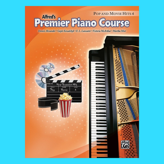 Alfred's Premier Piano Course - Pop And Movie Hits Book 4