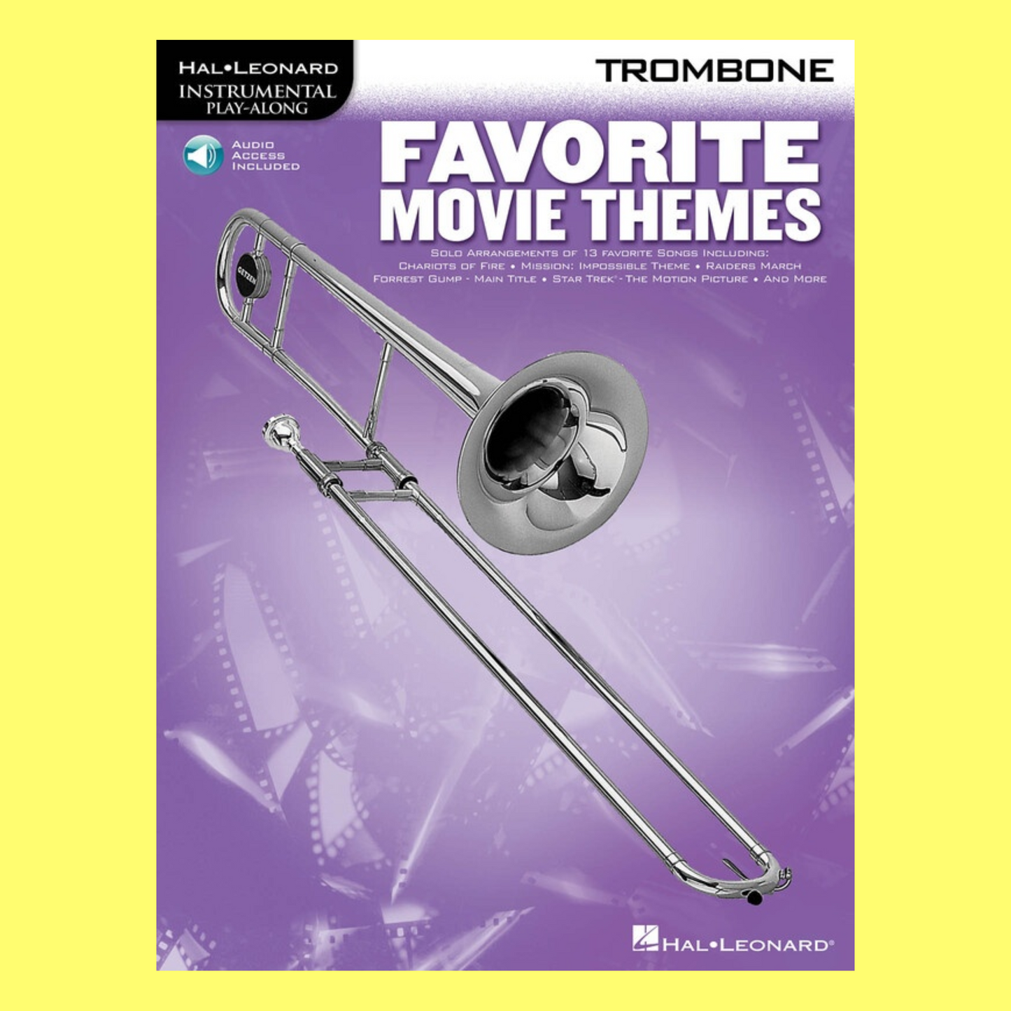 Favorite Movie Themes For Trombone Play Along Book/Ola