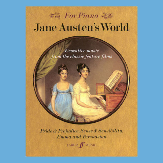 Jane Austen's World For Piano Book