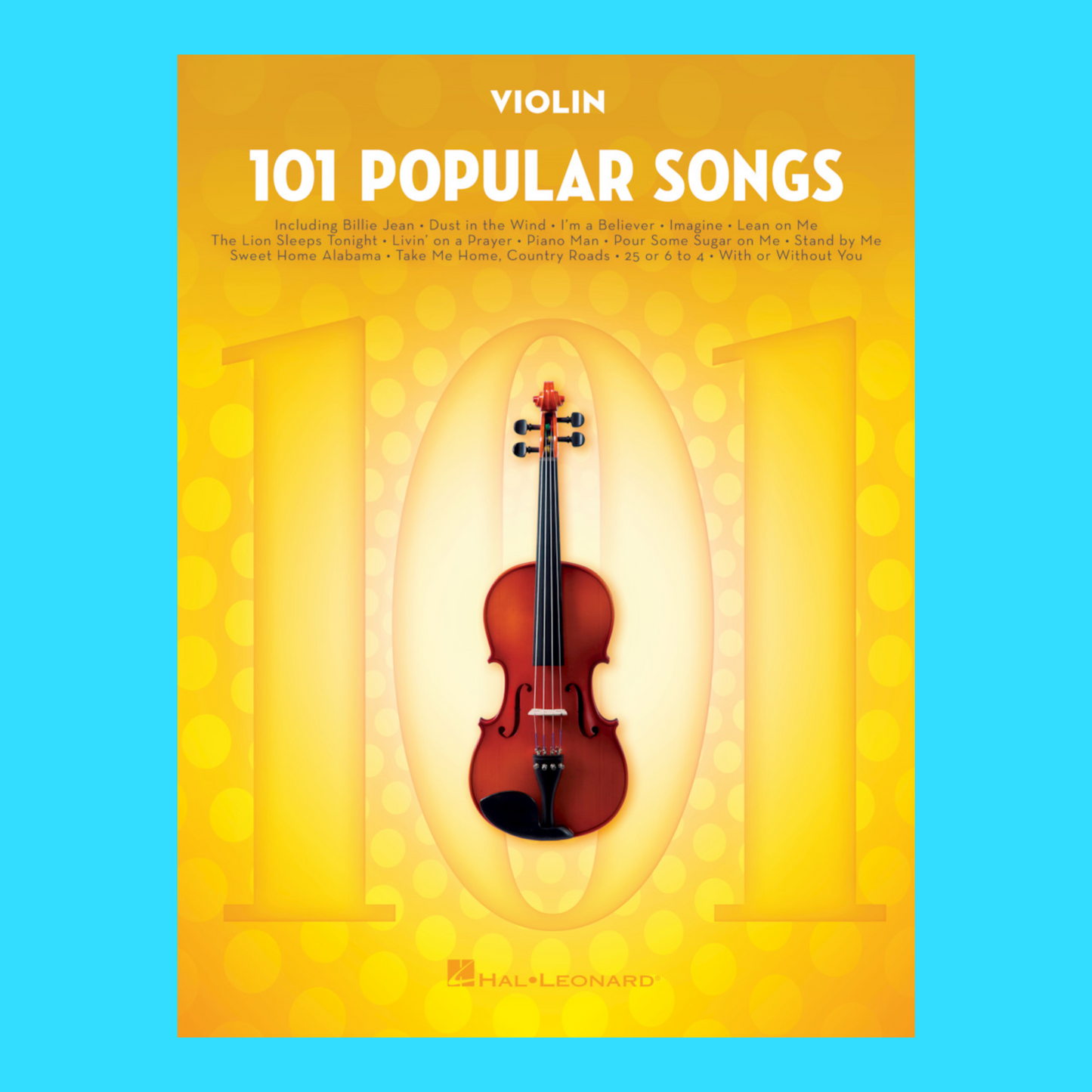 101 Popular Songs For Violin Book