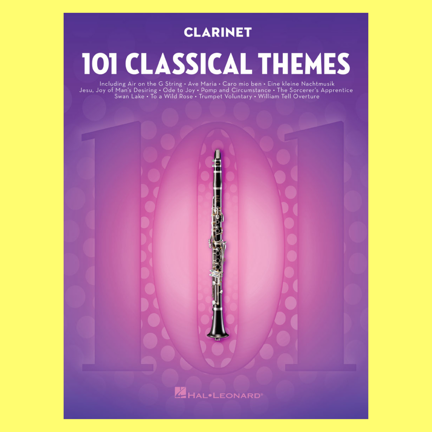 101 Classical Themes For Clarinet Book