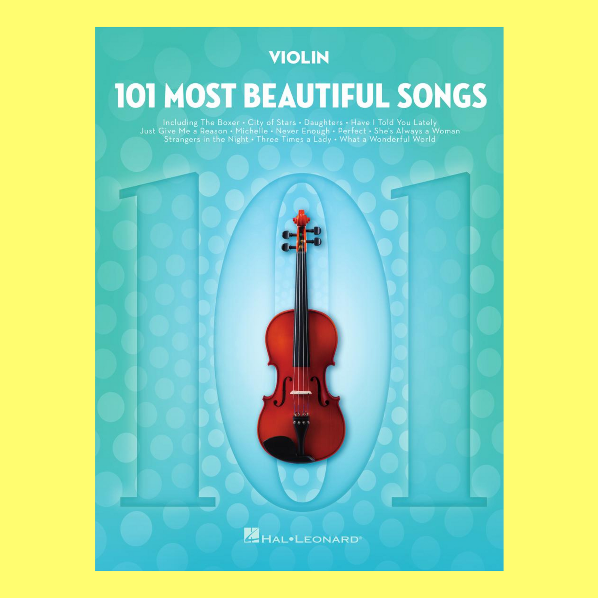 101 Most Beautiful Songs for Violin Book