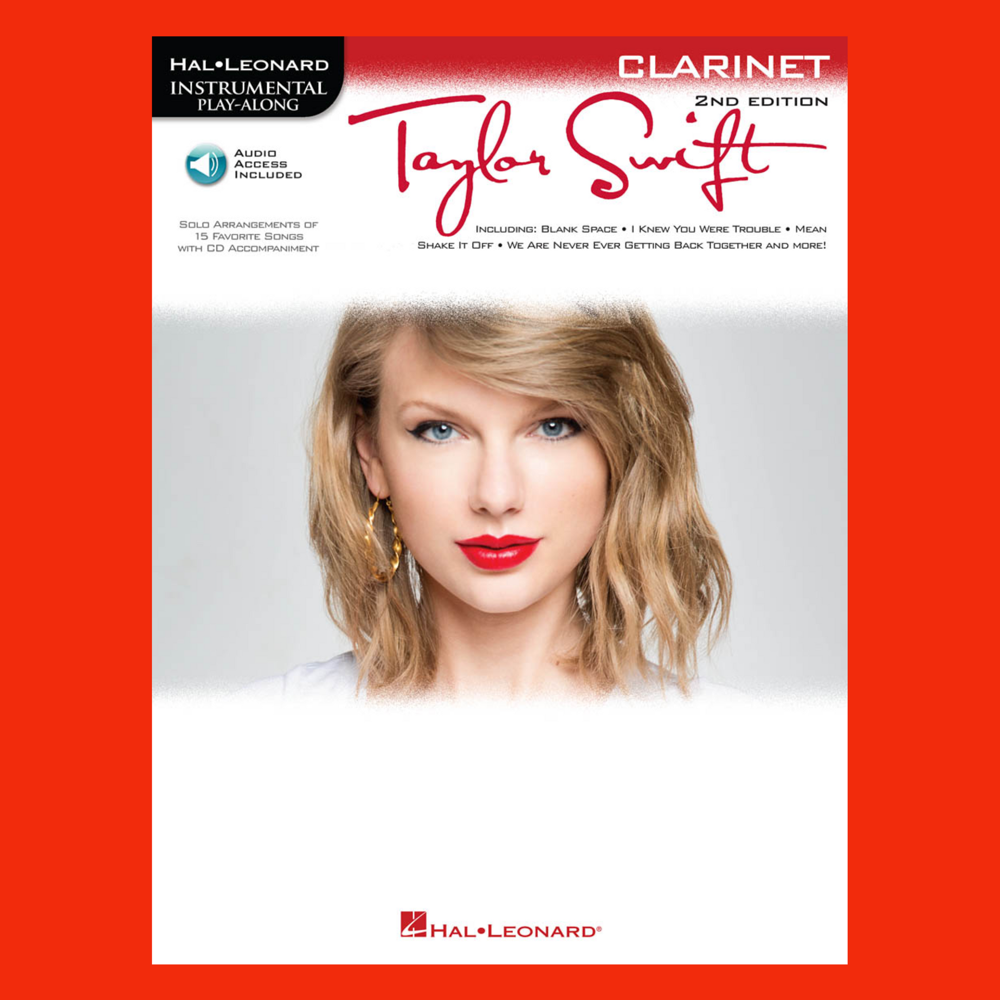 Taylor Swift - Clarinet Play Along Book/Ola (2nd Edition)