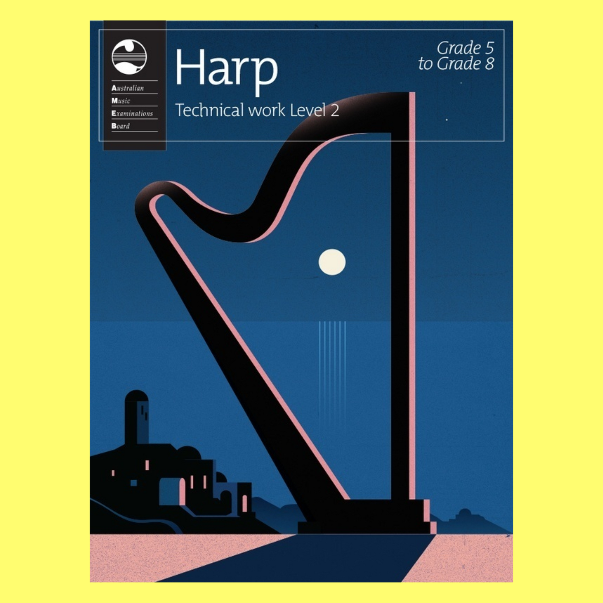 AMEB Harp - Technical Work Level 2 Book (2020)