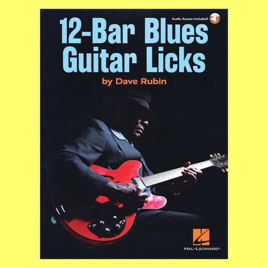 Twelve-Bar Blues Guitar Licks Book