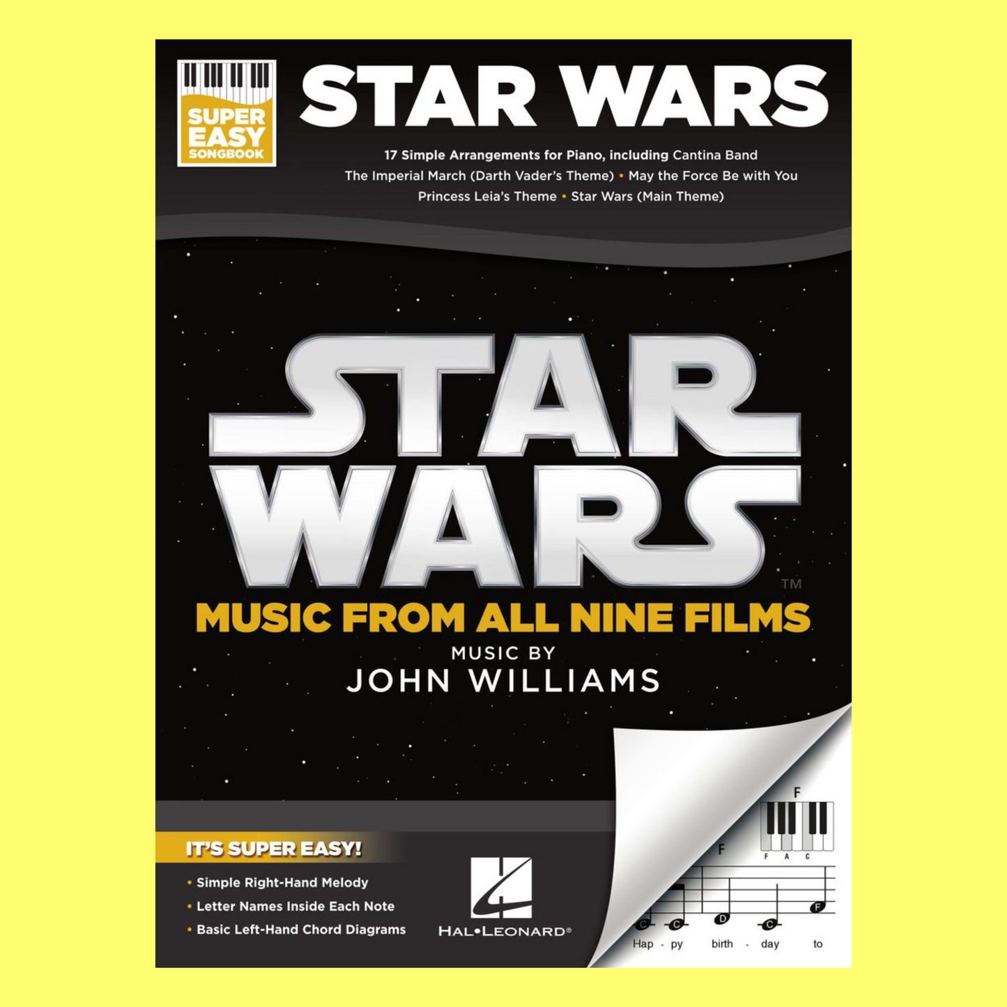 Star Wars - Super Easy Piano Songbook