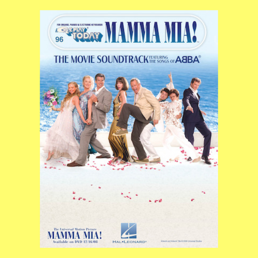 Mamma Mia Movie Soundtrack - Ez Play Piano Volume 96 Songbook