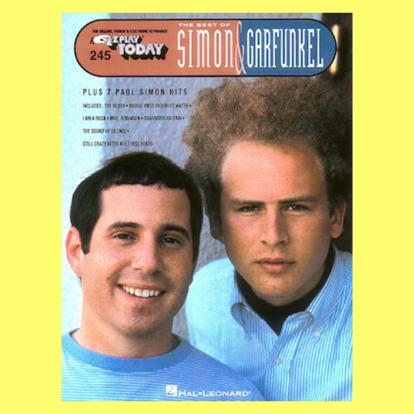 The Best of Simon & Garfunkel - E-Z Play Piano Volume 245 Songbook