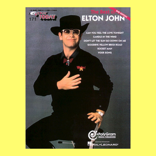 The Best of Elton John - E-Z Play Piano Volume 171 Songbook