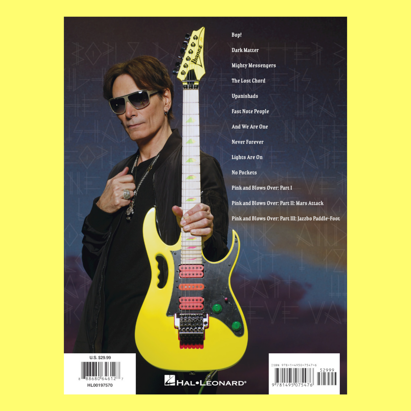 Steve Vai - Modern Primitive Guitar Tab Book