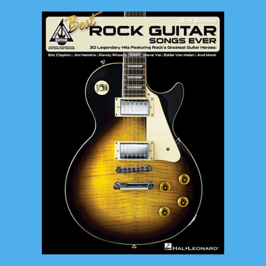 Best Rock Guitar Songs Ever - Guitar Tab Book