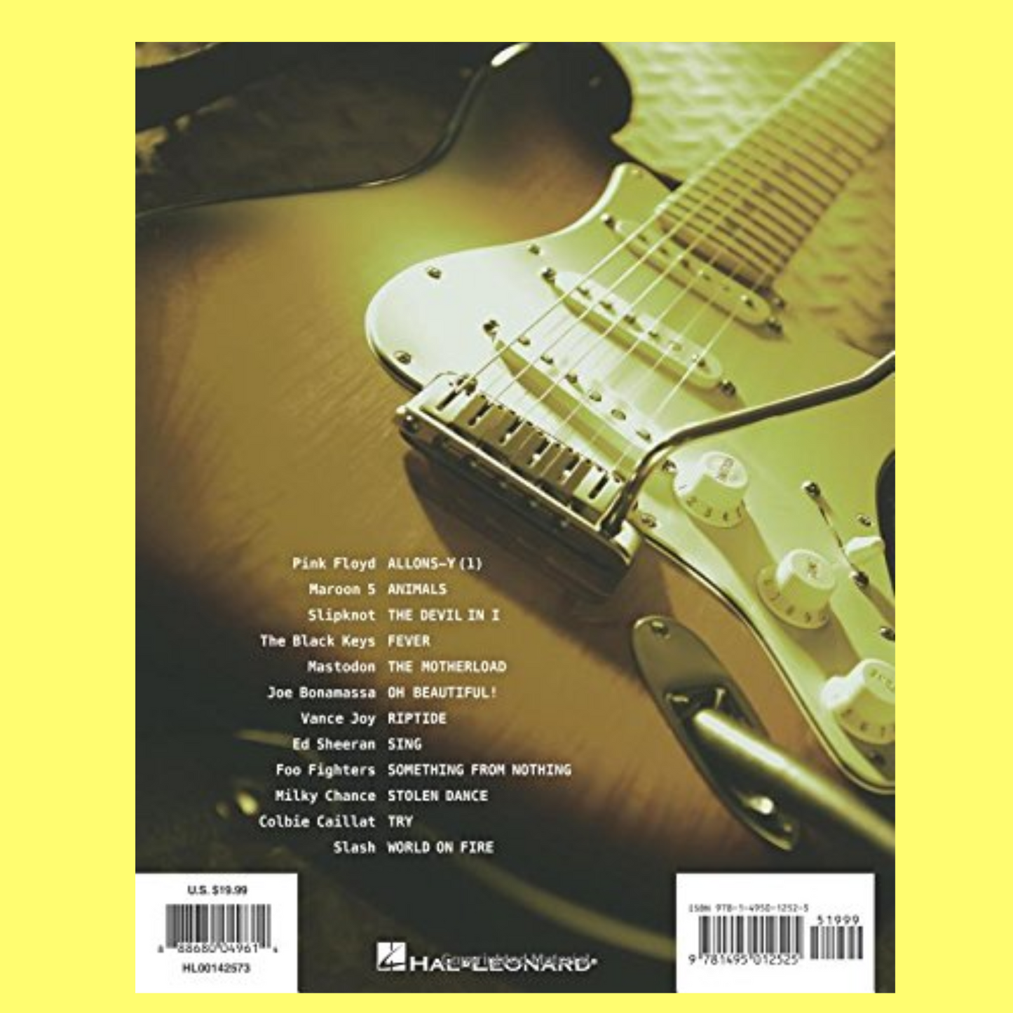 Hottest Hits Guitar Tab (2014-2015) Book