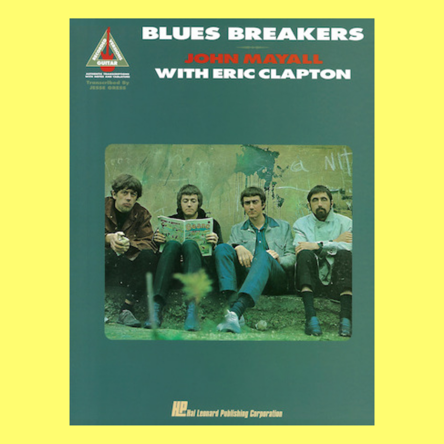 Blues Breakers - John Mayall With Eric Clapton Guitar Tab Book