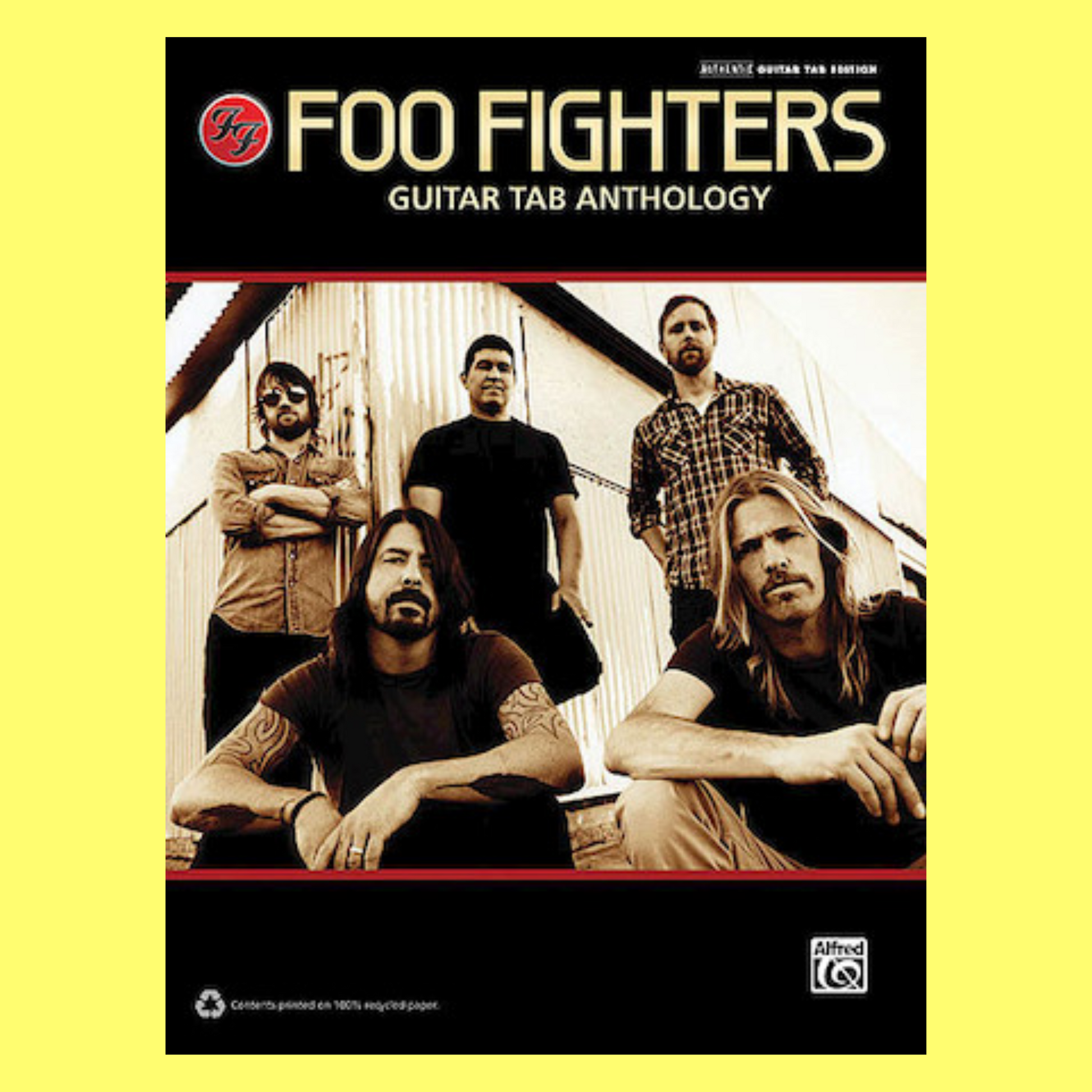 Foo Fighters Guitar Tab Anthology Book