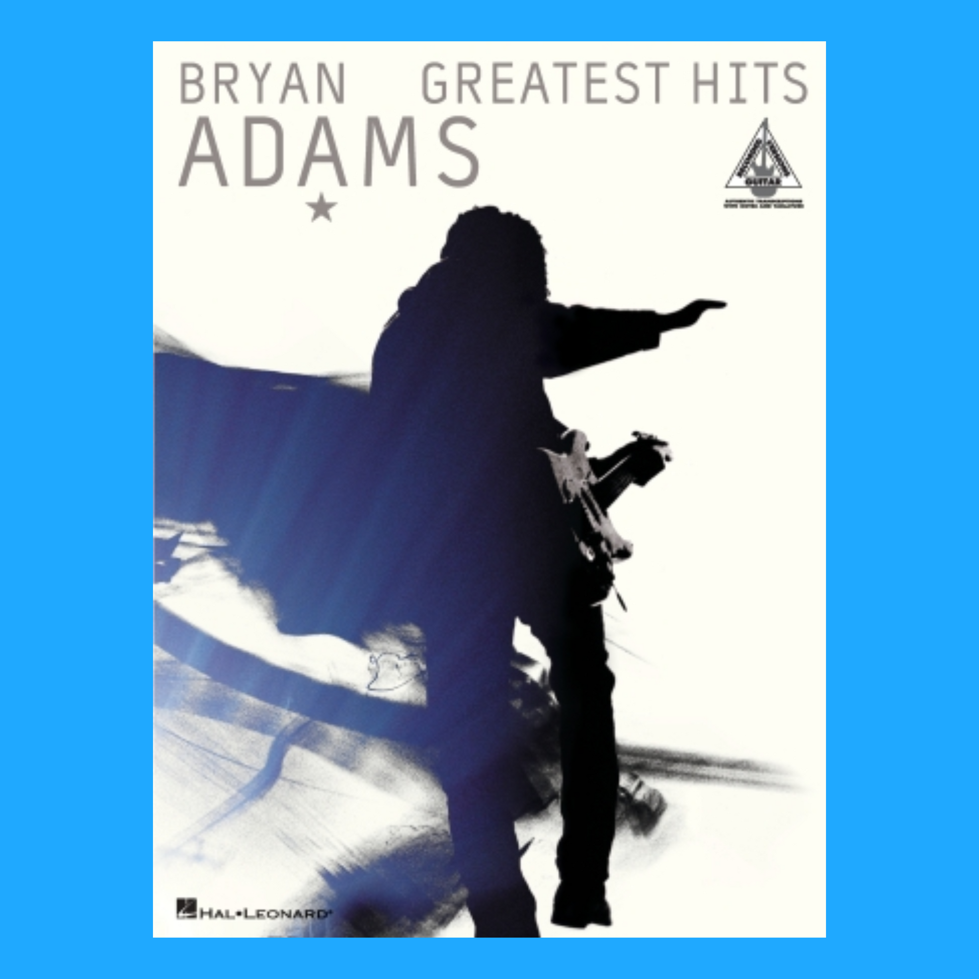 Bryan Adams Greatest Hits Guitar Tab Book