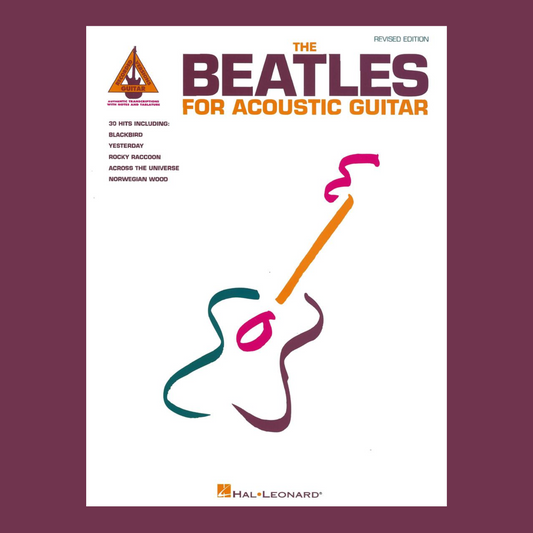 The Beatles For Acoustic Guitar Tab Book (Revised Edition)