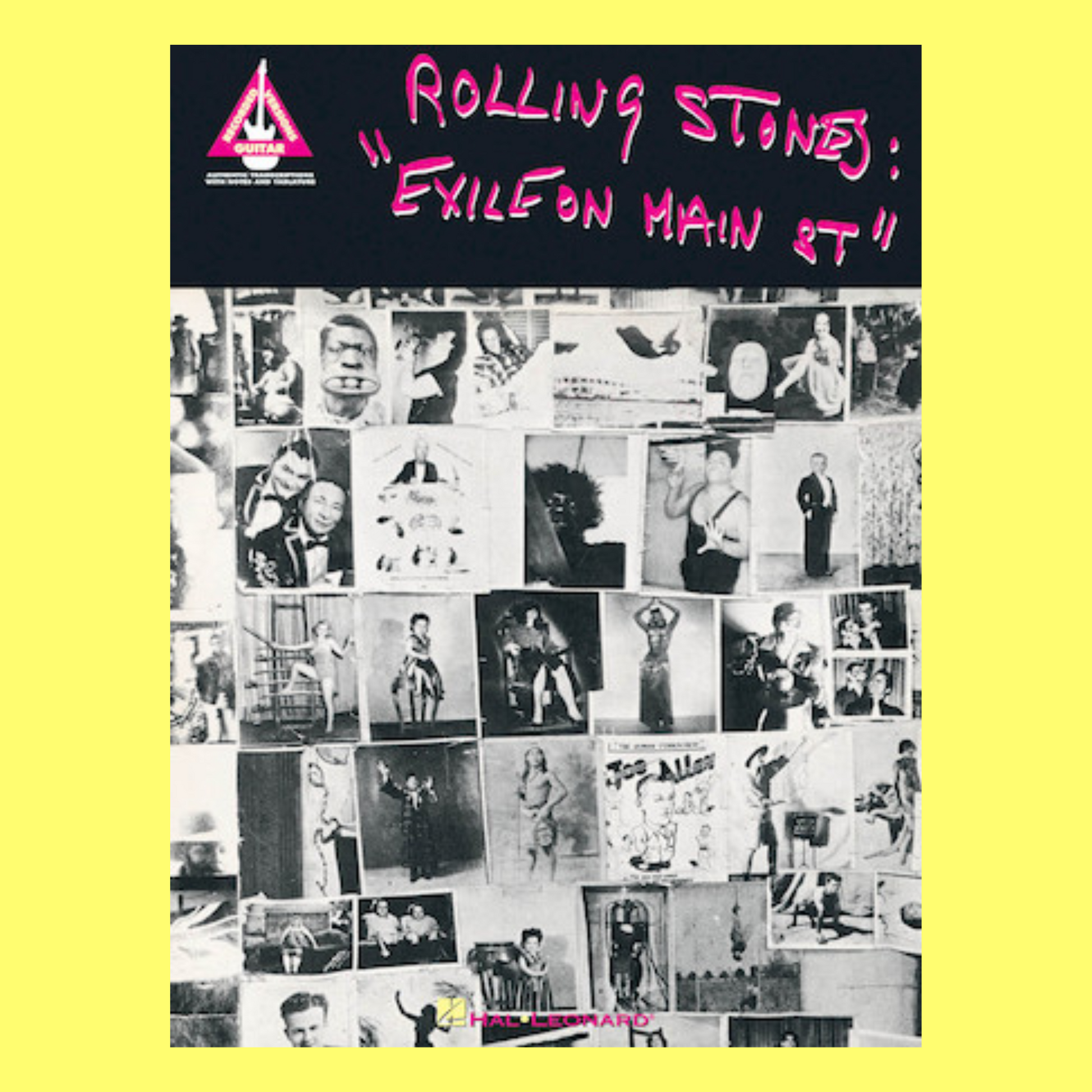 The Rolling Stones - Exile On Main Street Guitar Tab Book