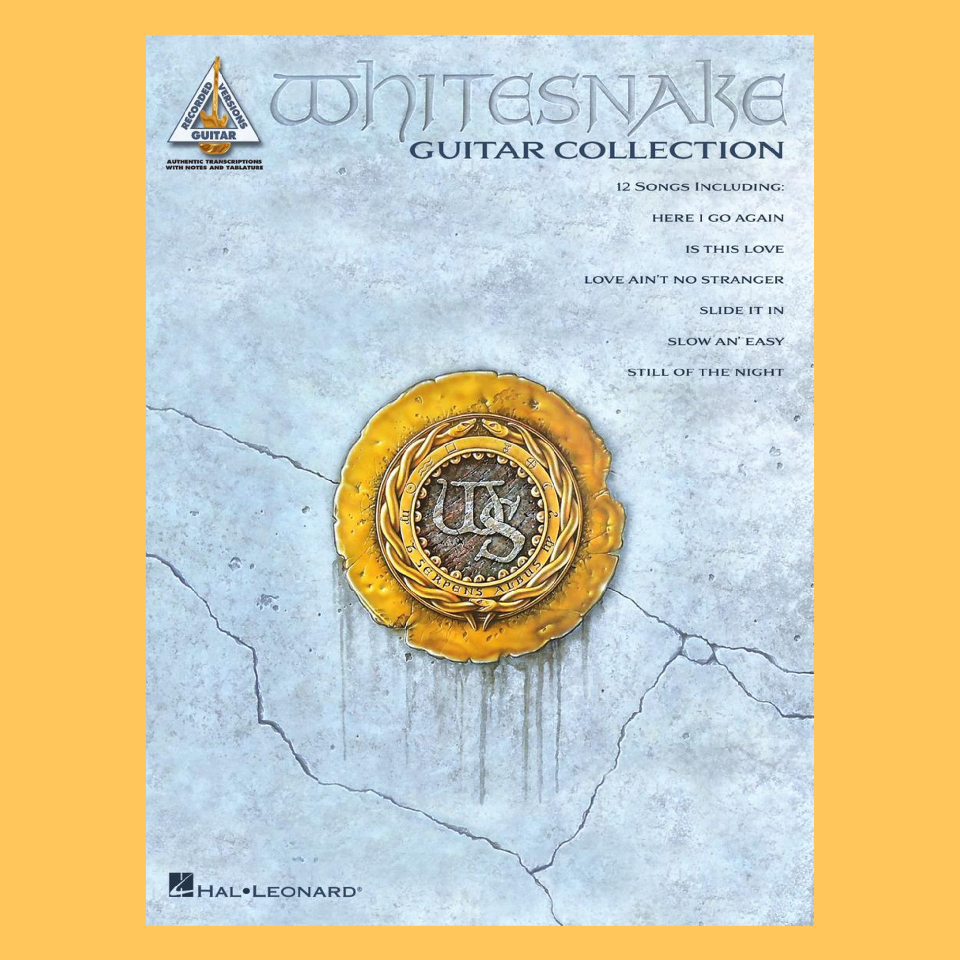 Whitesnake Collection Guitar Tab Book