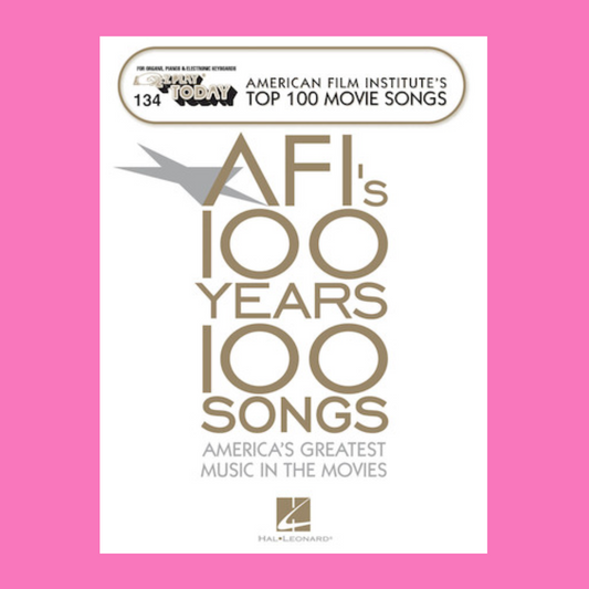 Top 100 Movie Songs - Ez Play Piano Volume 134 Songbook